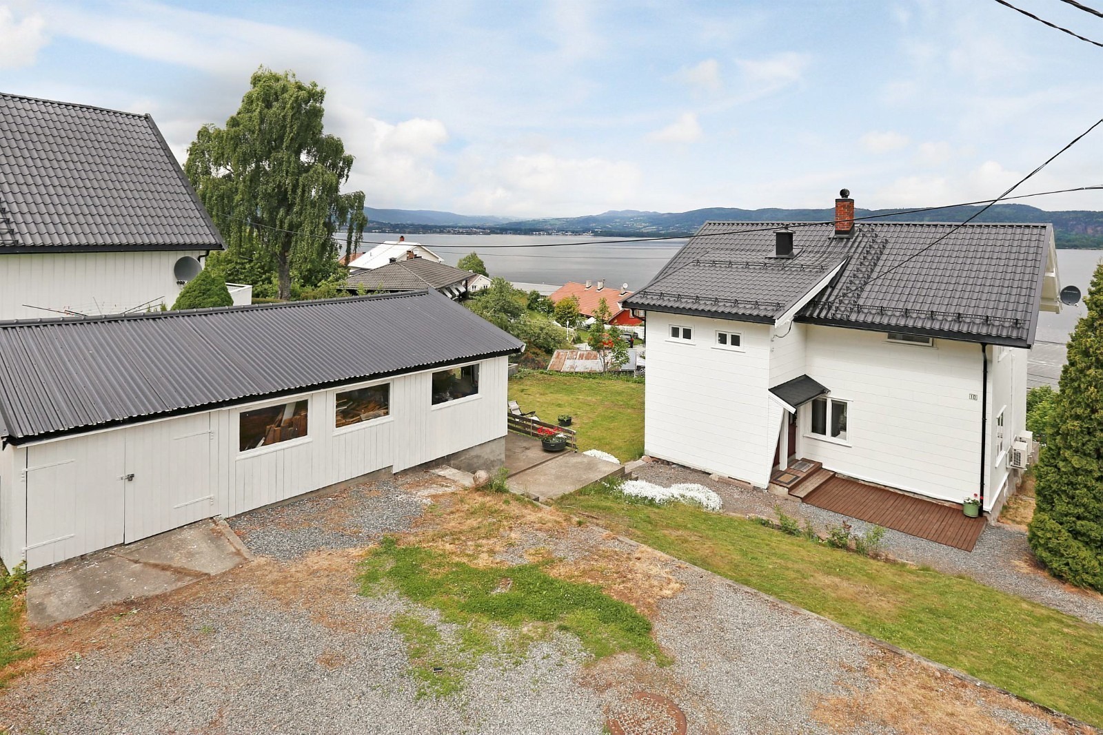 Parkering og uteområde